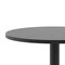 Flash Furniture Mellie 23.5'' Black Round Metal Indoor-Outdoor Table with Base TLH-052-1-BK-GG - alternate 10